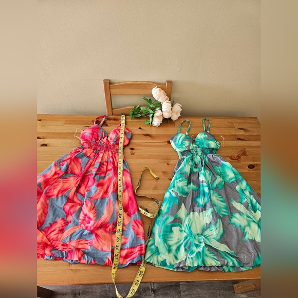 She's Cool - Girls' Dress print Floral Size XS 2 Pcs - Picture 7 of 8